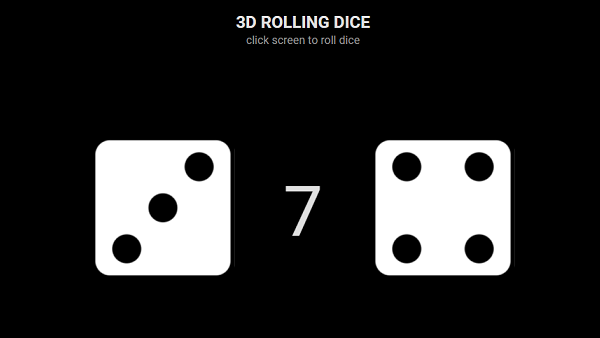 Card image for 3D rolling dice project