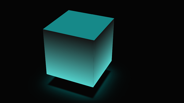 Card image for 3D rotating cube project