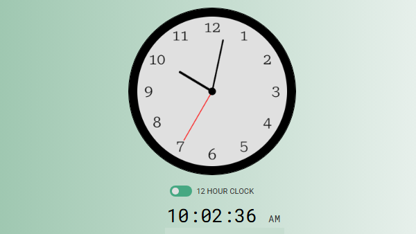 Card image for clock project
